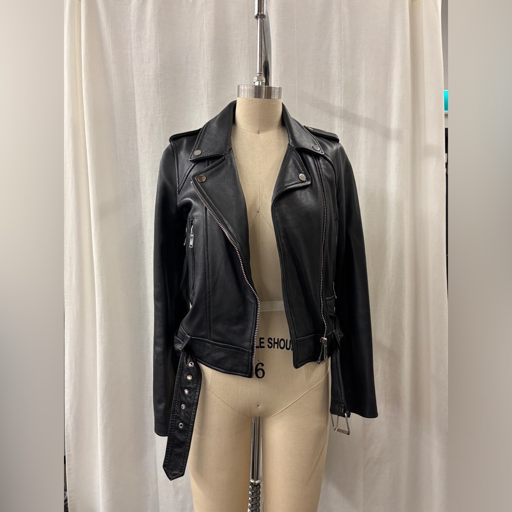 Genuine leather Zara jacket